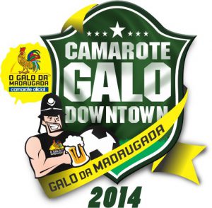 Camarote Galo Downtown 2014 faz homenagem à torcida brasileira no ano de Copa do Mundo