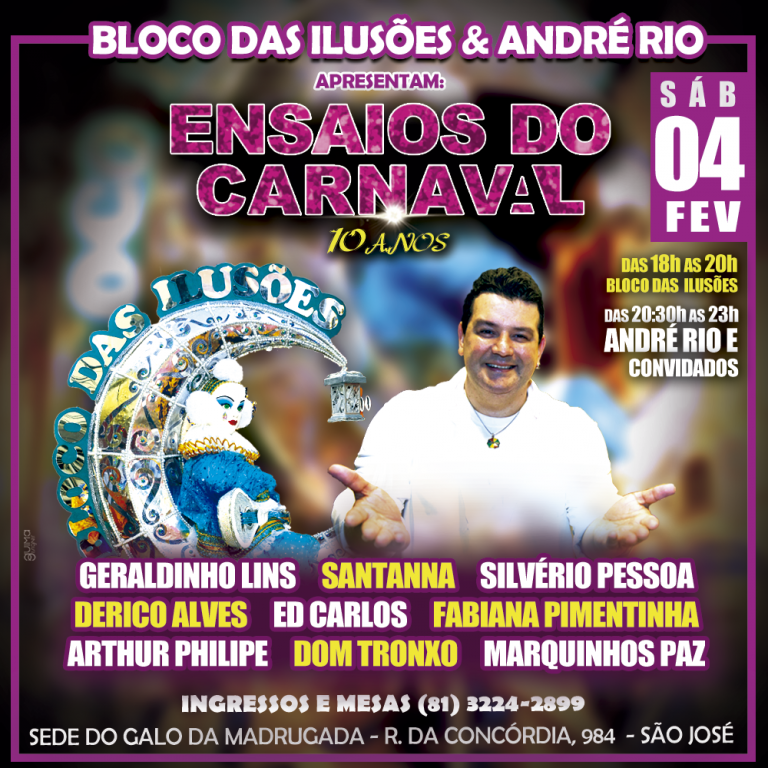 Frevo e Forró marcam penúltima edição dos ensaios do carnaval 2017