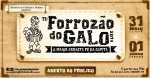 Atrações do Forrozão do Galo 2019