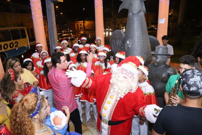 GALO DA MADRUGADA PROMOVE, NESTA SEXTA (16), APRESENTAÇÕES NATALINAS NA PRAÇA SÉRGIO LORETO